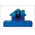 House Bag Clip-4" Translucent Blue